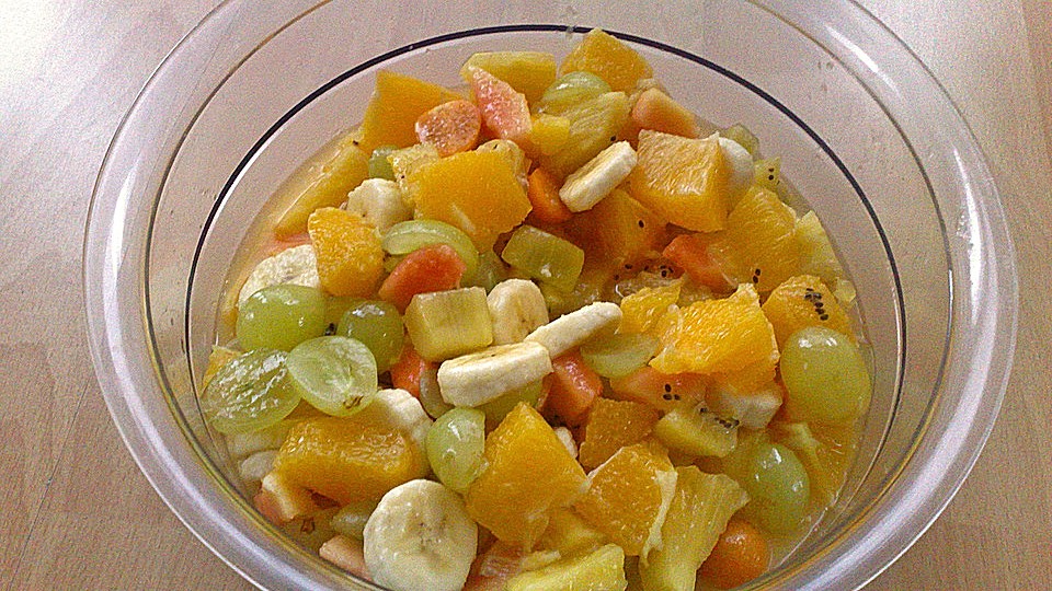 Exotischer Obstsalat von kraftel| Chefkoch