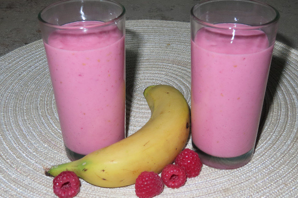 Himbeer-Bananen-Smoothie