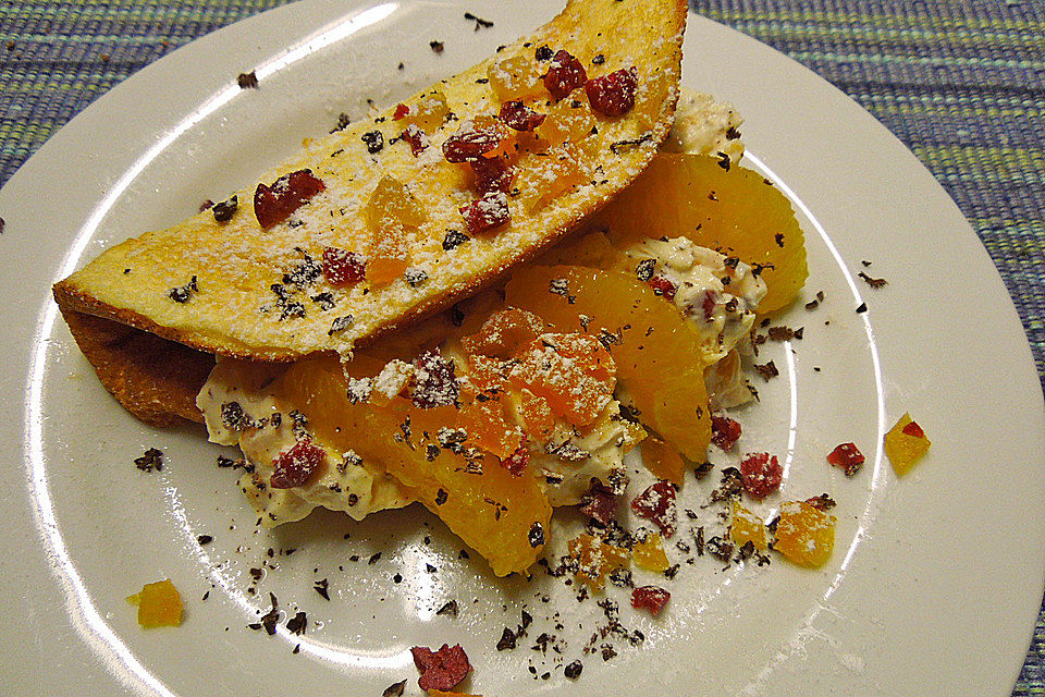 Omelette mit Cassatafüllung