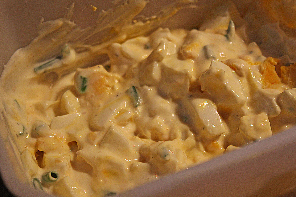 Eiersalat mit Magerquark
