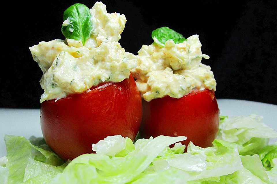 Eiersalat mit Magerquark