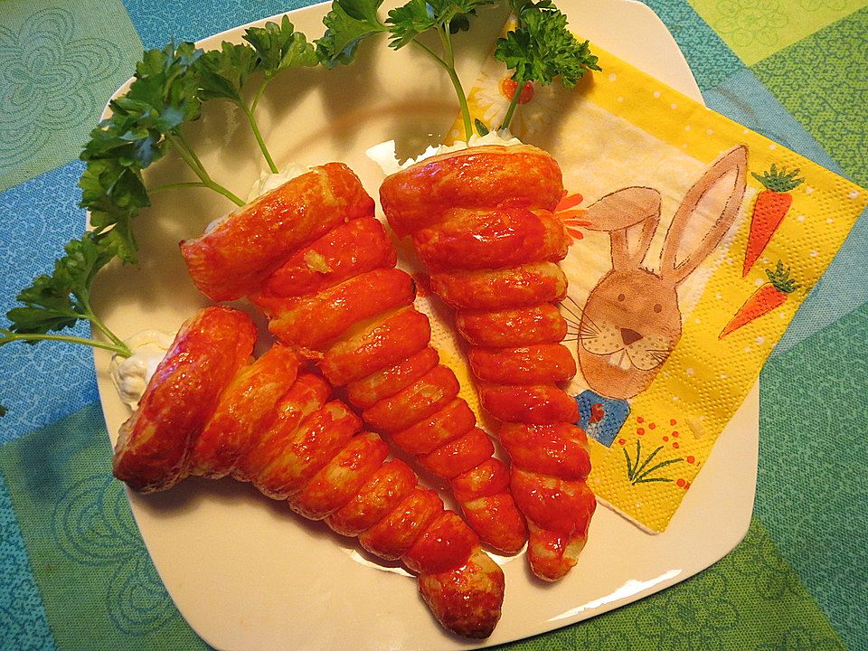 Gefüllte Blätterteig-Karotten von riga53| Chefkoch