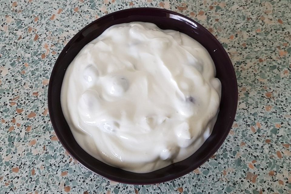 Vanille-Quark-Creme, die etwas leichtere Version