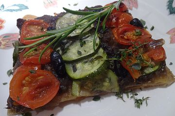 Mediterrane Tarte Vegetarische Vorspeise Von Pannepot Chefkoch