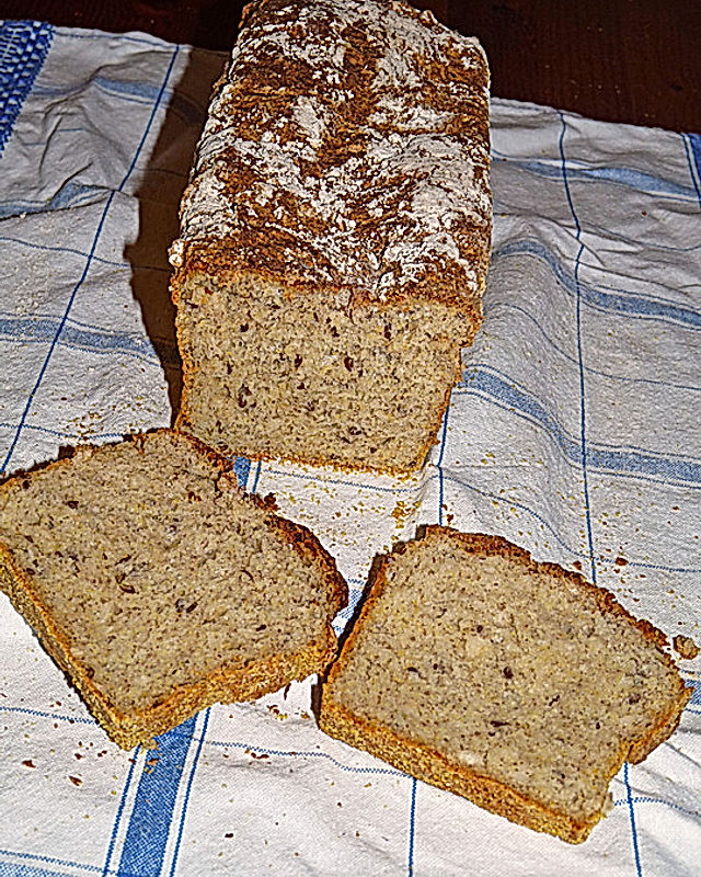Gluten- und laktosefreies Brot
