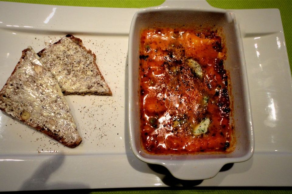 Gemüseauflauf mit Mozzarella