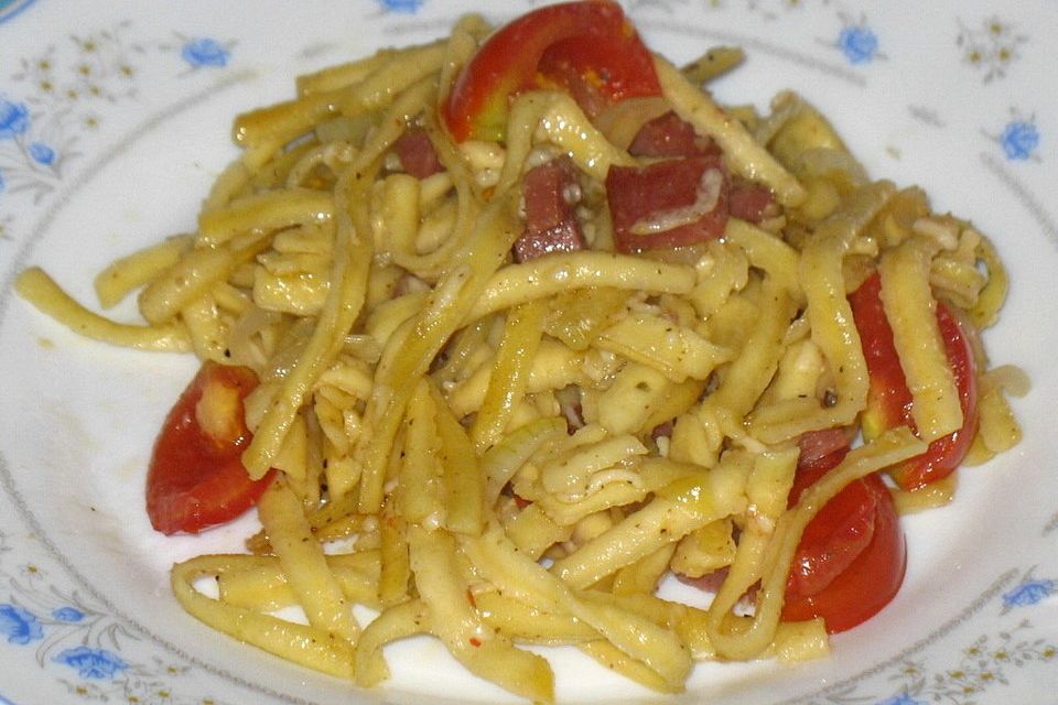 Käse-Spätzle-Pfanne