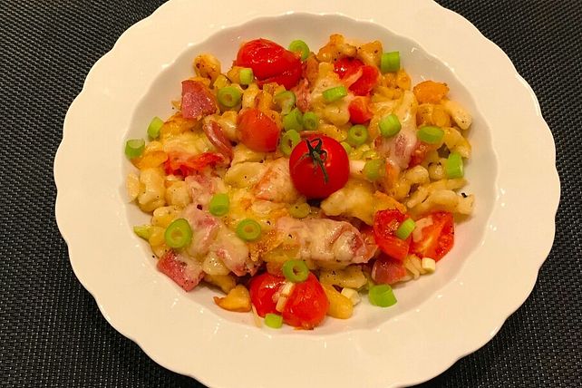 Käse-Spätzle-Pfanne von --Vroni--| Chefkoch