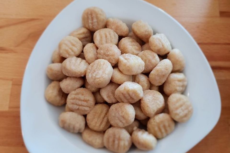 Vollkorn-Dinkel Gnocchi