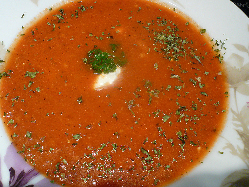 Hühnercremesuppe mit Tomate von binchen59| Chefkoch