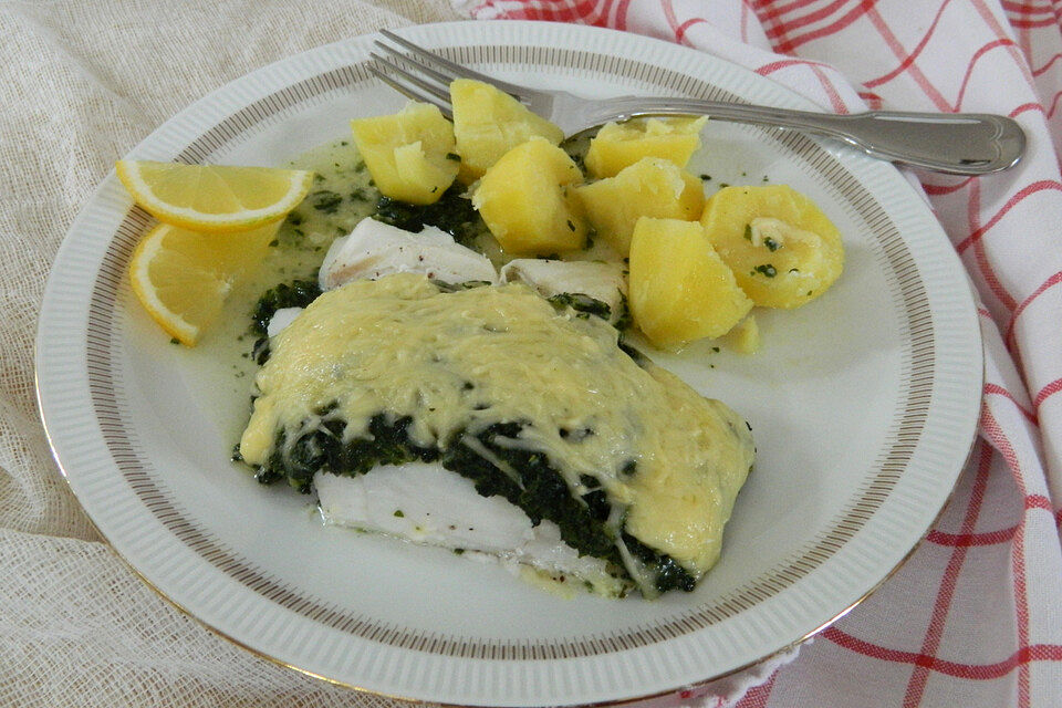 Fisch-Spinat-Auflauf