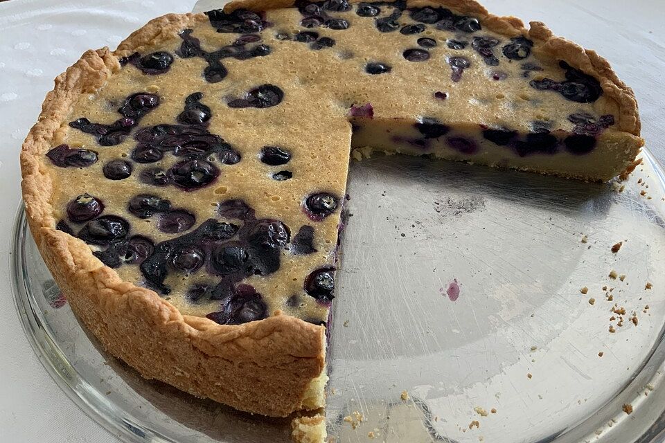 Heidelbeerkuchen Landfrauenart