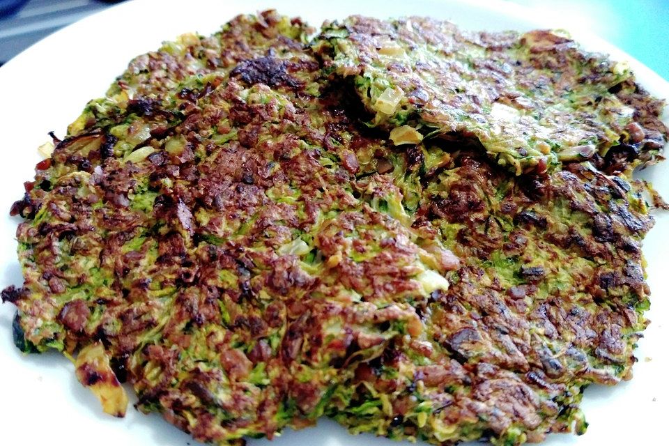 Zucchini-Sonnenblumenkernbratlinge Zucchini-Sonnenblumenkernbratlinge