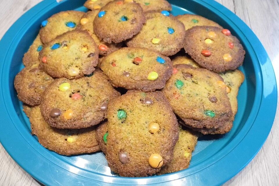 Amerikanische M&M's Toffee Cookies