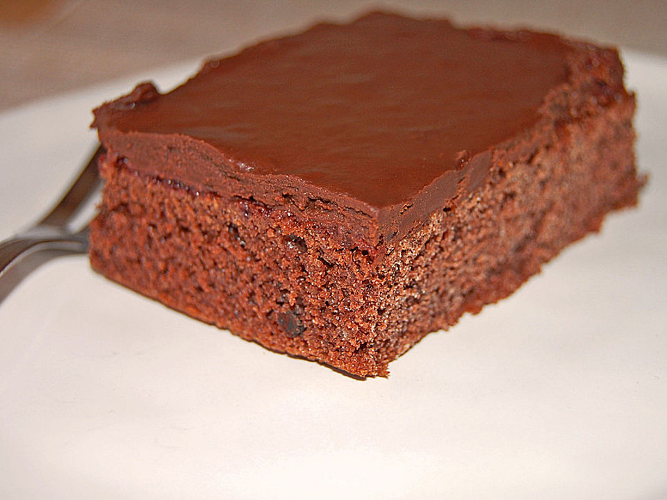 Schokoladenkuchen vom Blech von Katzentiger | Chefkoch