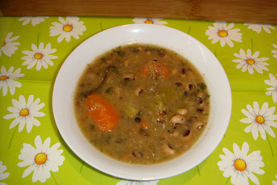 Weiße Bohnensuppe