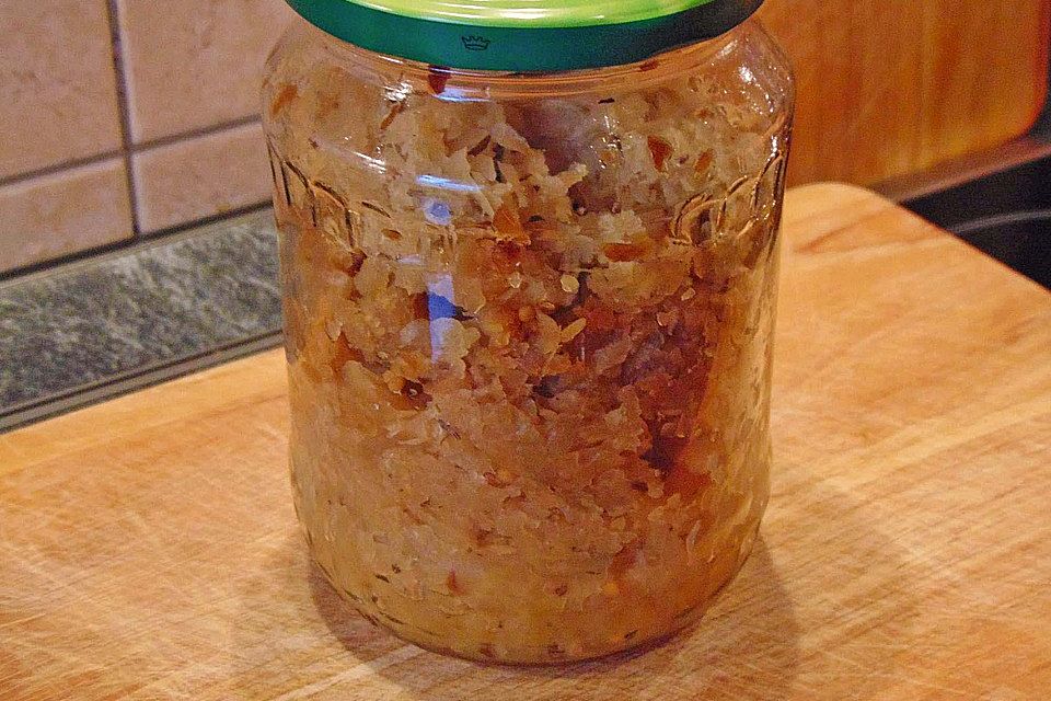 Sauerkraut - selbstgemacht aus dem Steintopf