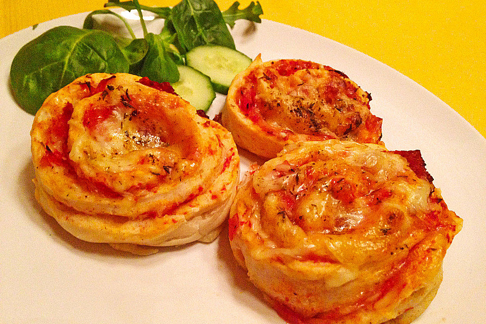 Pizzaschnecken pikant Pizzaschnecken pikant