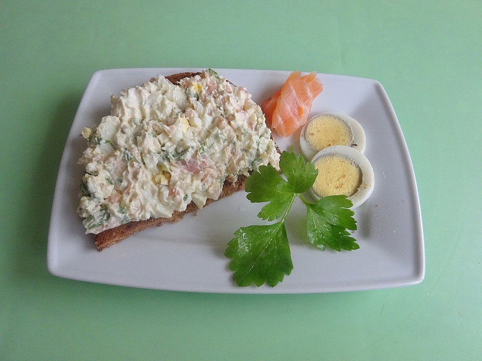 Lachsaufstrich mit Ei von nikoya | Chefkoch