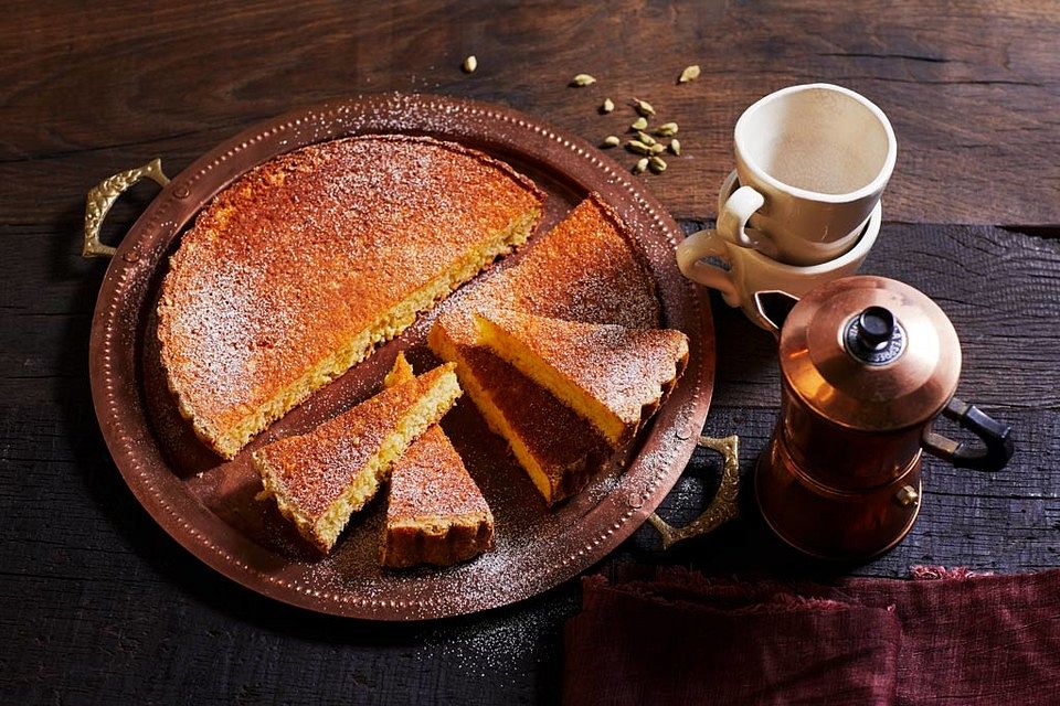 Arabischer Mandelkuchen