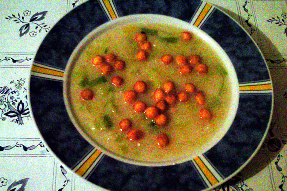 Käsecreme - Porreesuppe Käsecreme - Porreesuppe