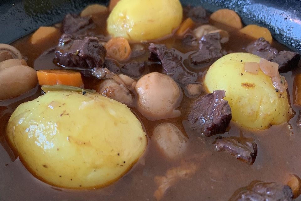 Julia Childs Boeuf à la Bourguignonne