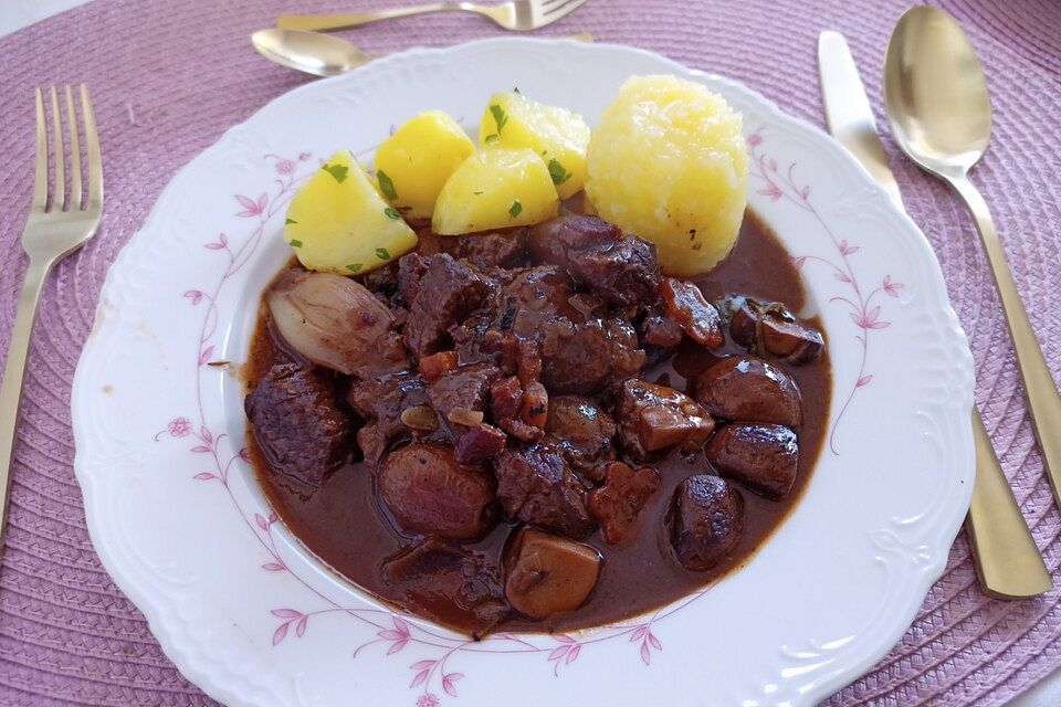 Julia Childs Boeuf à la Bourguignonne