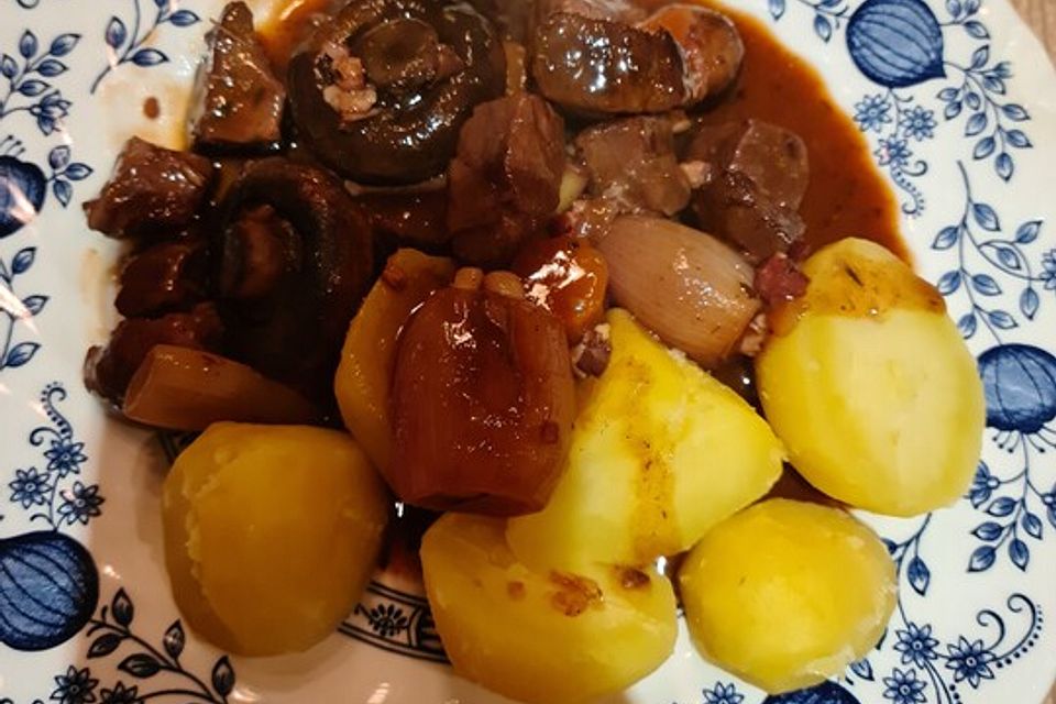 Julia Childs Boeuf à la Bourguignonne