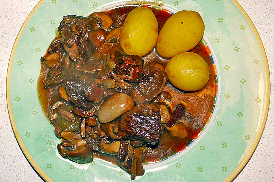 Julia Childs Boeuf à la Bourguignonne