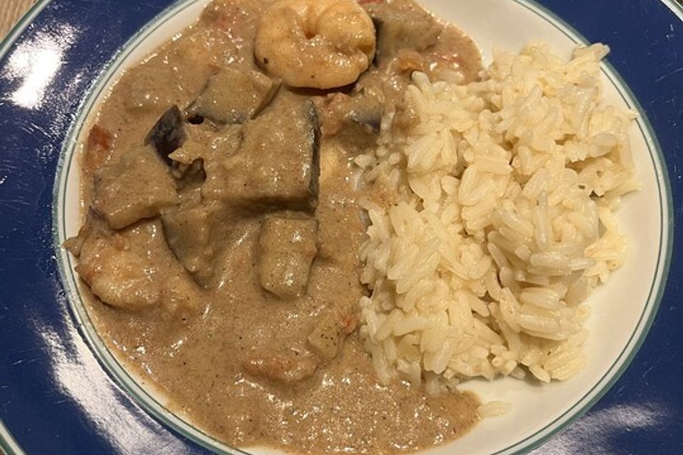 Garnelen-Curry auf Sansibar Art