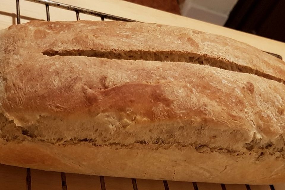 Einfaches Weizenbrot