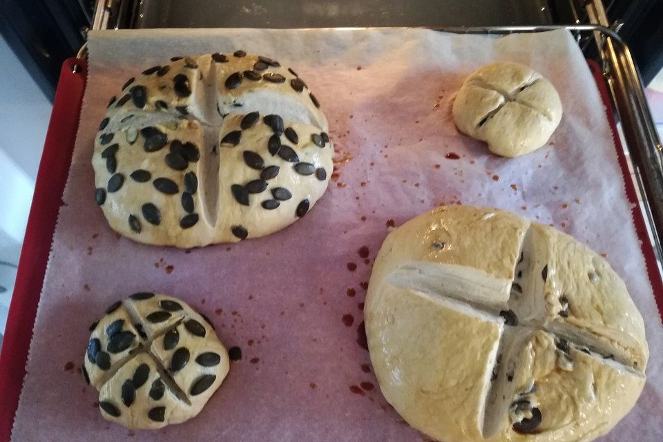 Einfaches Weizenbrot