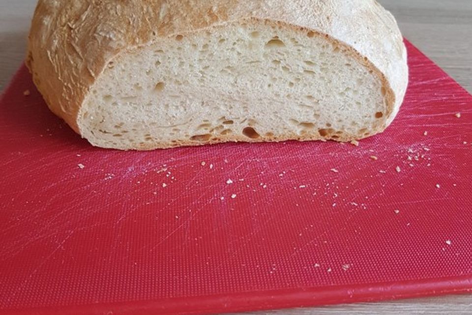 Einfaches Weizenbrot