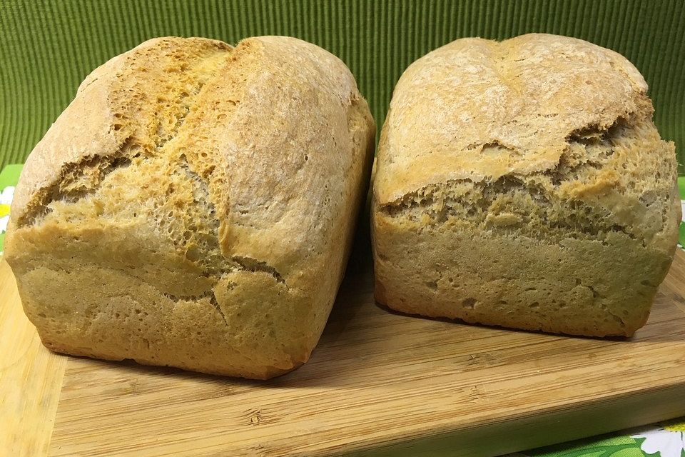 Einfaches Weizenbrot