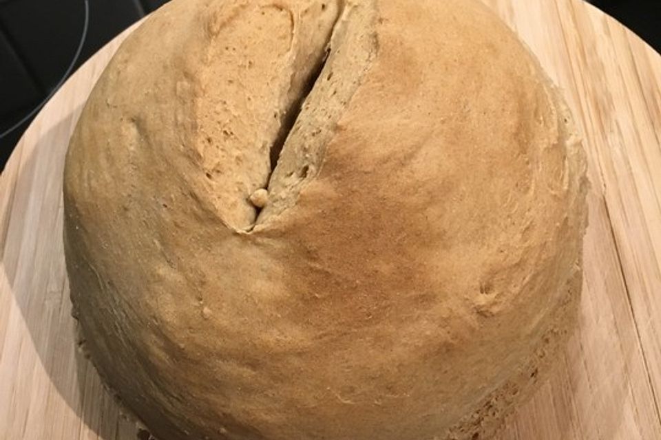 Einfaches Weizenbrot