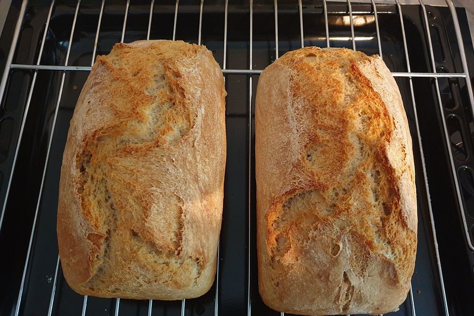 Einfaches Weizenbrot