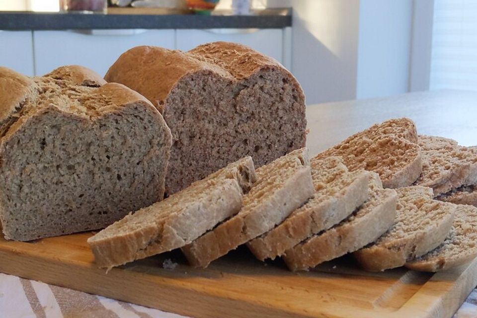 Einfaches Weizenbrot