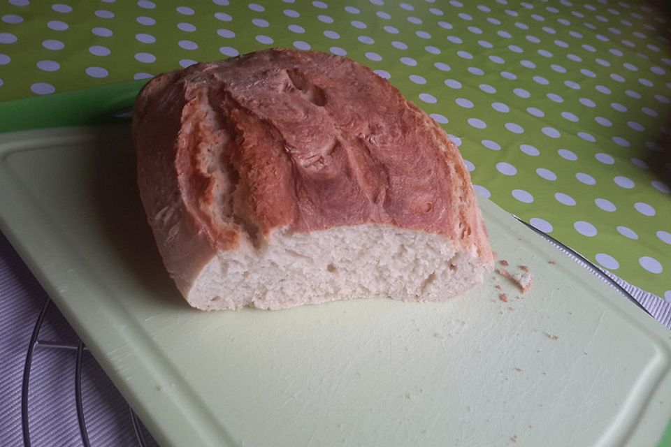 Einfaches Weizenbrot