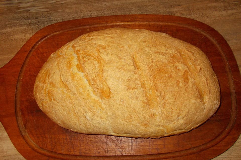 Einfaches Weizenbrot