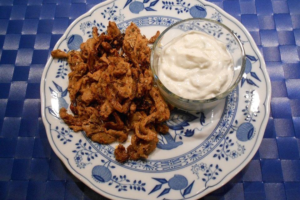 Gyros mit Gewürzmischung