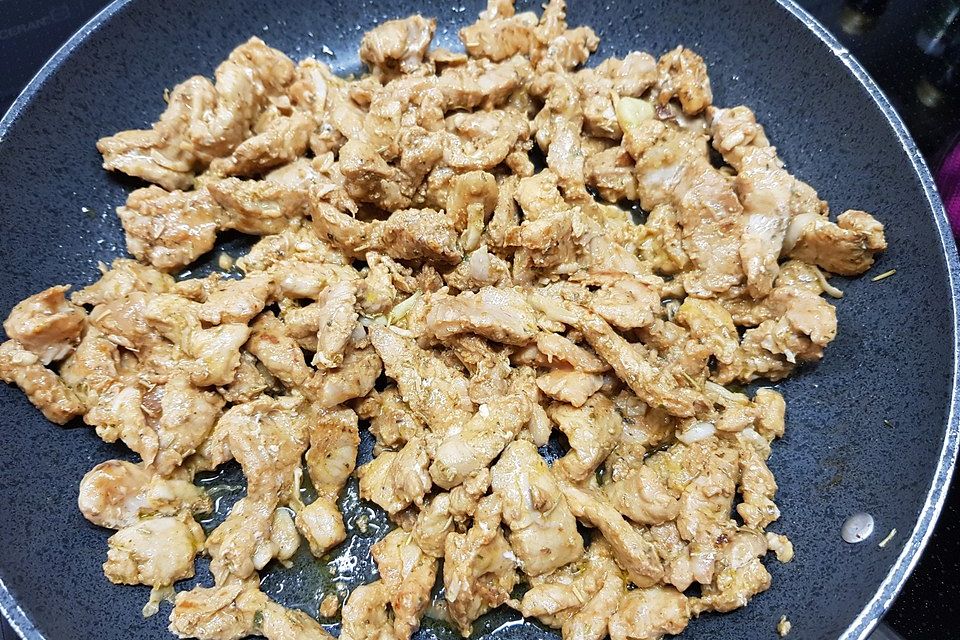 Gyros mit Gewürzmischung