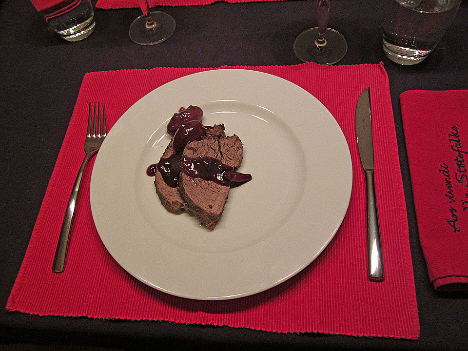 Rinderfilet in Rotwein-Schalotten-Sauce von Stutzer-PB | Chefkoch