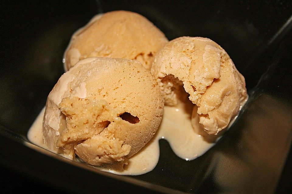 Gesalzenes Karamell-Eis Gesalzenes Karamell-Eis