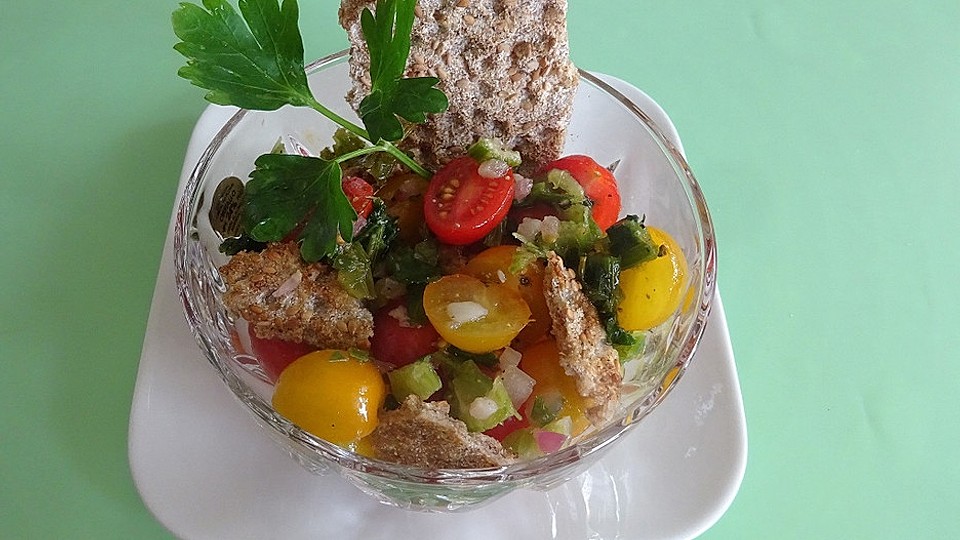 Tomatensalat A La Panzanella Von Mcmoe Chefkoch 