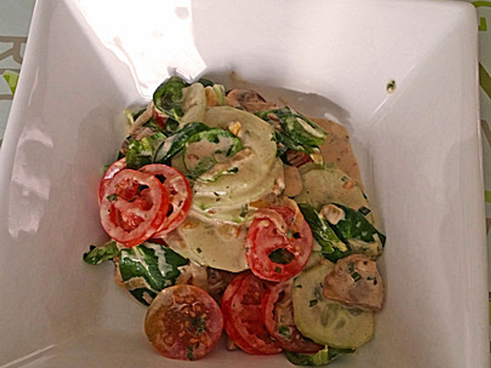 Lauwarmer Champignon-Salat von Entchenküche| Chefkoch