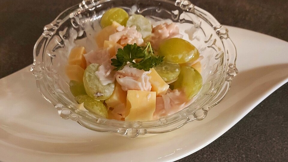 Käse-Weintrauben-Salat von Krümelmonster4| Chefkoch