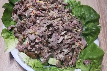 Asiatischer Rindfleischsalat Mit Reisnudeln Von Pontifex555 Chefkoch