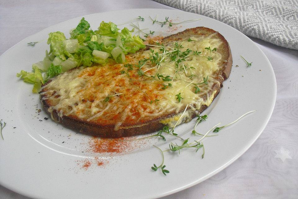 Gebackene Käse - Schnitten