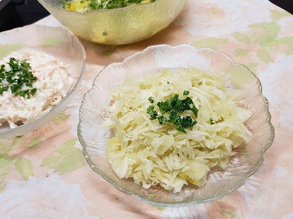 Griechischer Krautsalat von liebeziege | Chefkoch