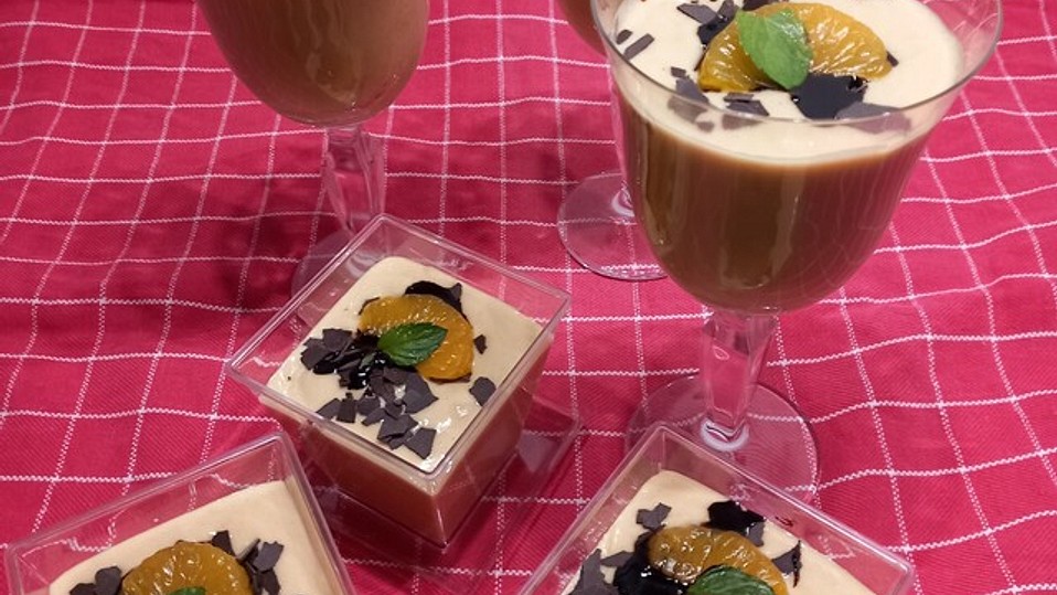 Vanille-Quark-Pudding mit Mandarinen von keks78